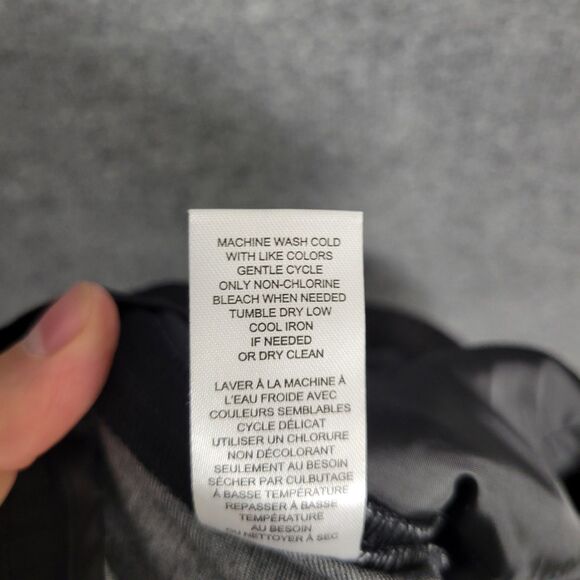 NWT INDUSTRY Republic Clothing Black Pinstripe Drawstring Stretch Pants SIZE XL - Picture 10 of 13